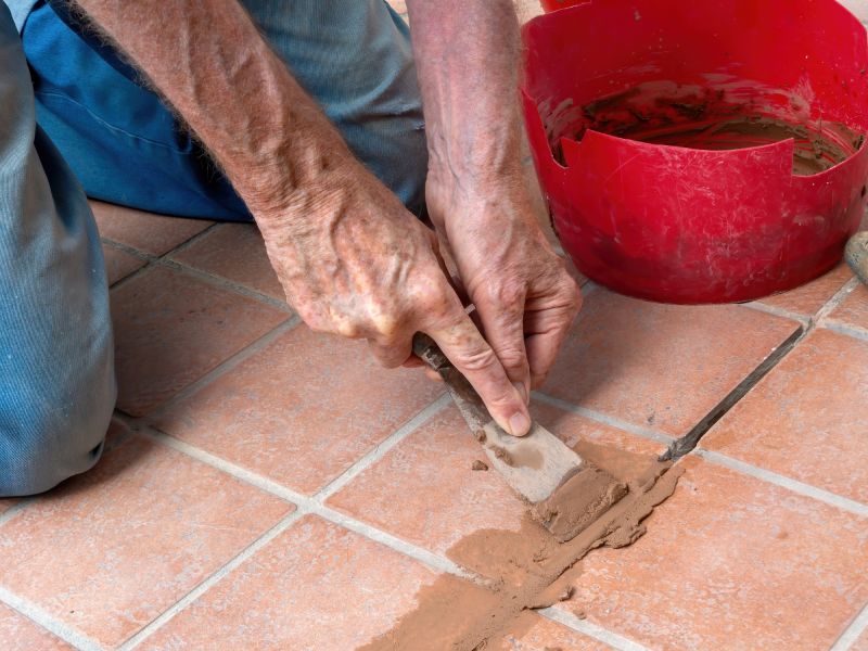 Repairing Grout Lines